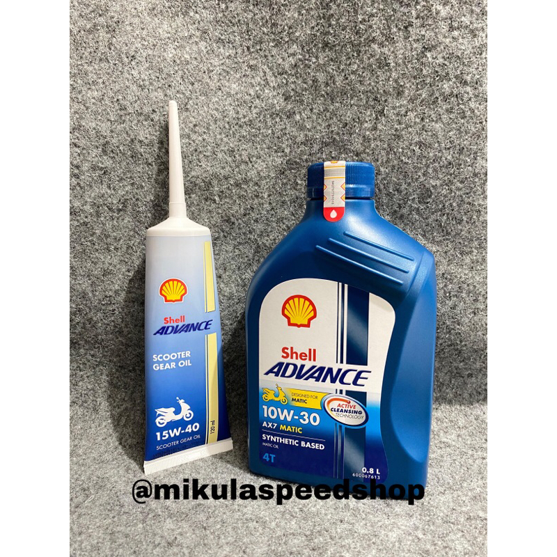 OLI SHELL MATIC PAKET OLI GARDAN SHELL