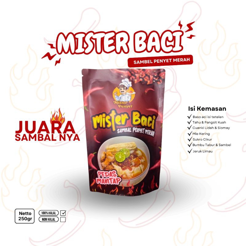

Paket Baso Aci Cuanki Sambal Penyet - Mister Baci