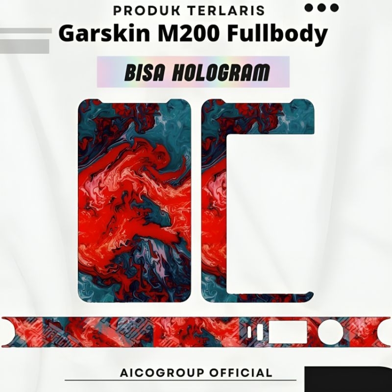 

JAKACUSTOM - Stiker Garskin M²⁰⁰ Full Body Original Desain Full Motif Bisa Custom Anti Air Tahan Lama