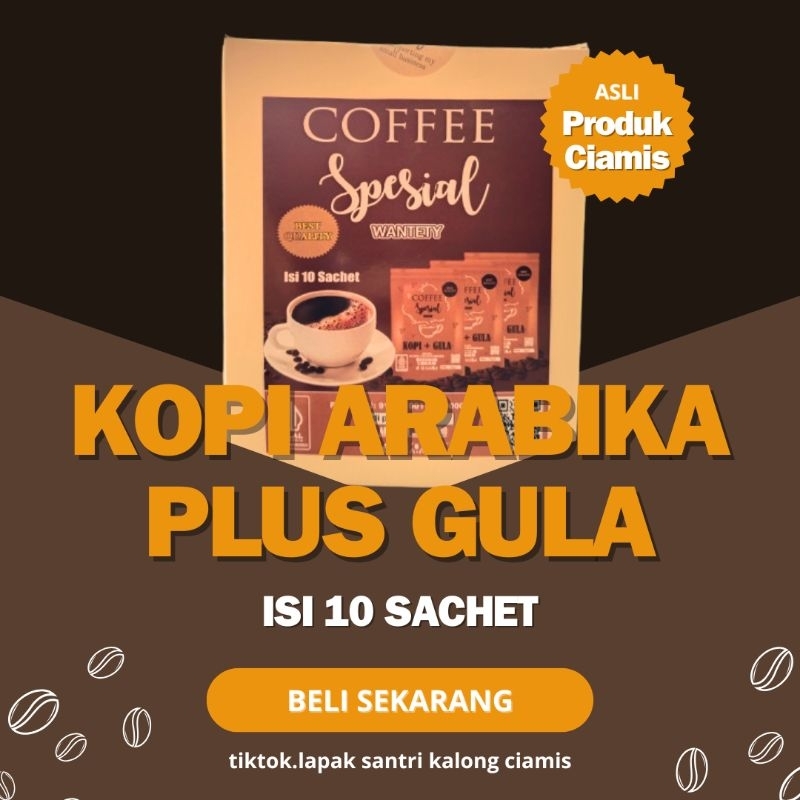 Kopi Arabika Sachet Plus Gula