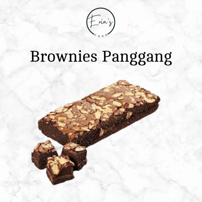 

Brownies Panggang Almond 22x10