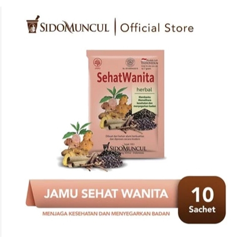 

Sido Muncul Jamu Sehat Wanita 10's - Menyegarkan Badan