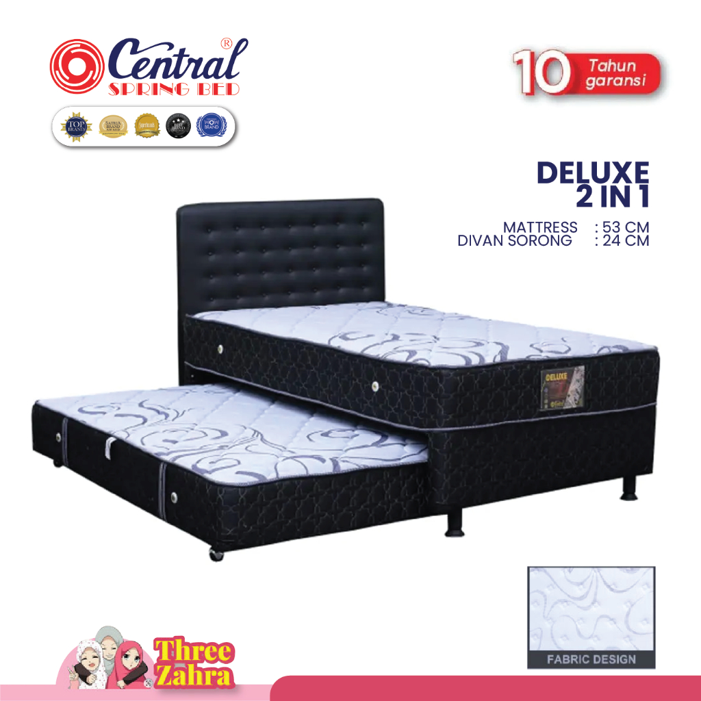 Kasur Springbed Central Deluxe 2 in1/ Springbed Central