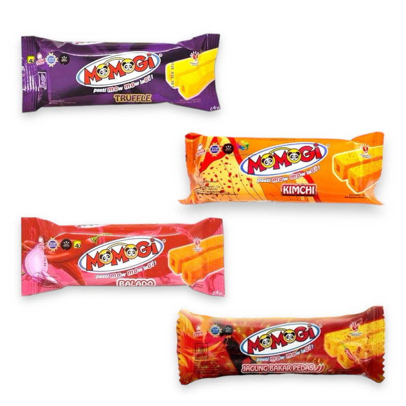 

MOMOGI SNACK NEW VARIANT 3 PCS X 12GR