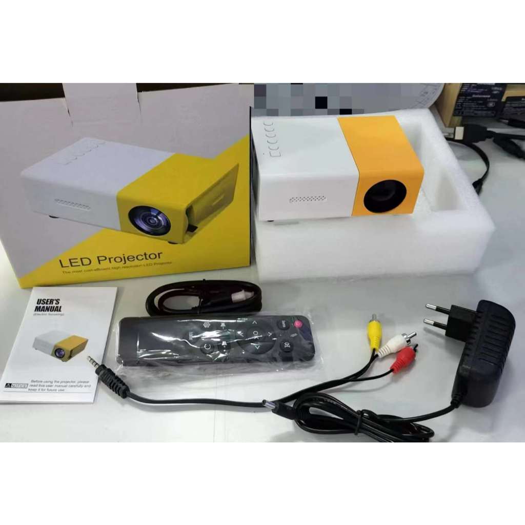 LED Projector Mini YG300 Portable Led Mini Proyektor HP Mini Home Theater Proyektor