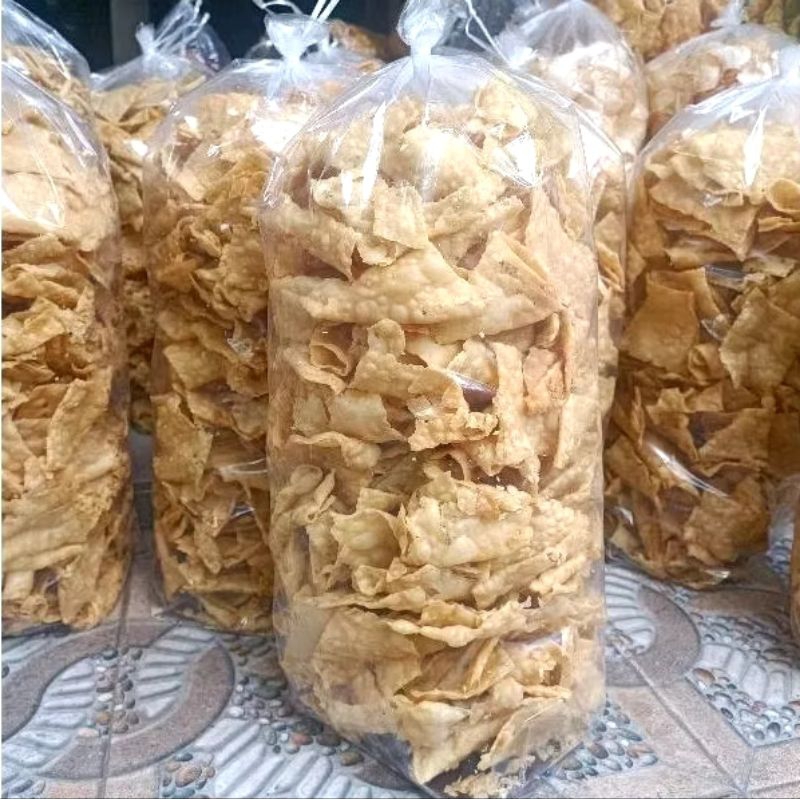 

1kg pangsit bawang khas bogor renyah dan mantul