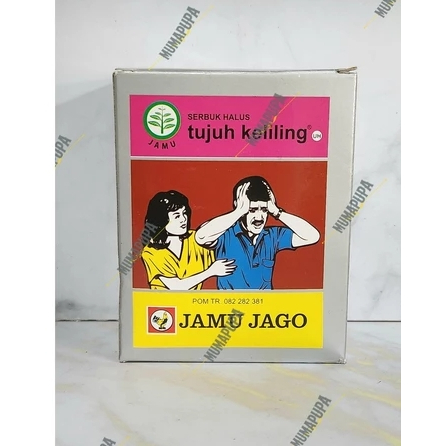 

Jamu Tujuh Keliling / 7 Keliling JAMU JAGO Untuk membantu meredakan sakit kepala