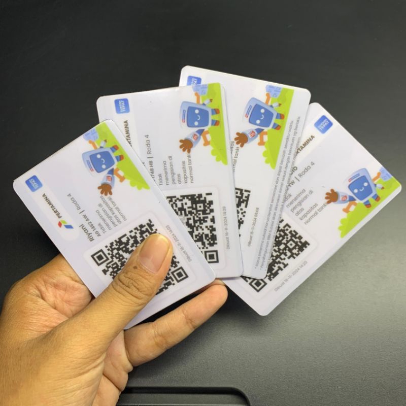 

CETAK KARTU BARCODE MY PERTAMINA