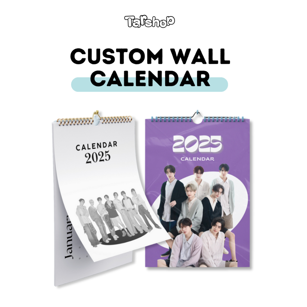 

Custom - Wall Calendar Custom / K-pop / Non K-pop
