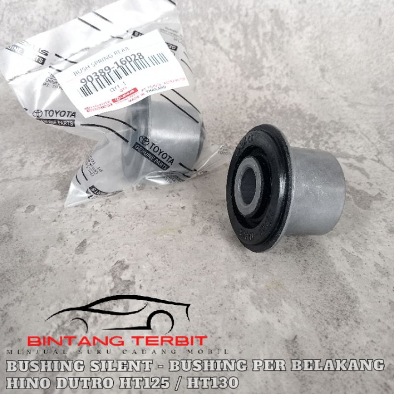 BUSHING SILENT BUSHING PER BELAKANG HINO DUTRO 125 HT 130 HT