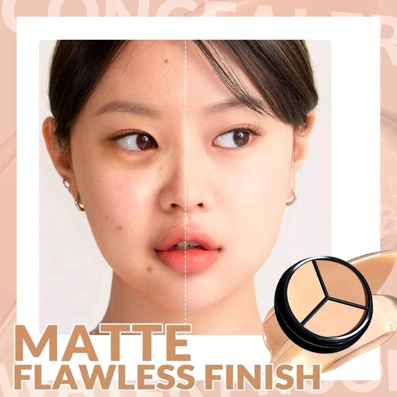 SACE LADY Cream Concealer Pallete Waterproof Smooth full covarage corrector Conseller Face