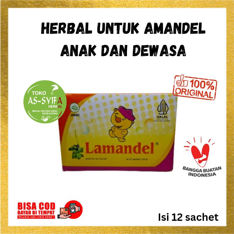 Lamandel Sachet Herbal Amandel Anak Dan Dewasa