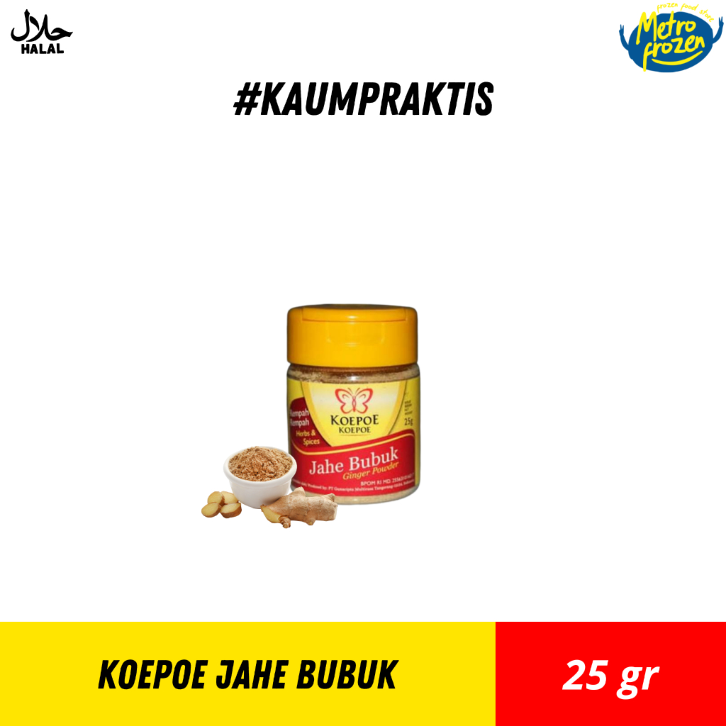 

KOEPOE Jahe Bubuk 25gr