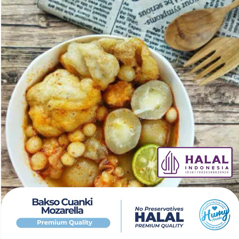 

PAKET BAKSO CUANKI MOZARELLA (1 PACK KOMPLIT) halal tanpa pengawet