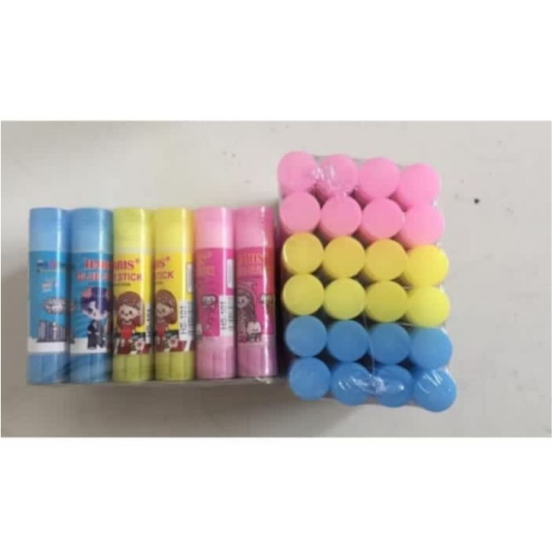 

Lem Glue Stick Pereket Kertas Lengket karakter bisa di putar bagus buat anak-anak bawa ke sekolah