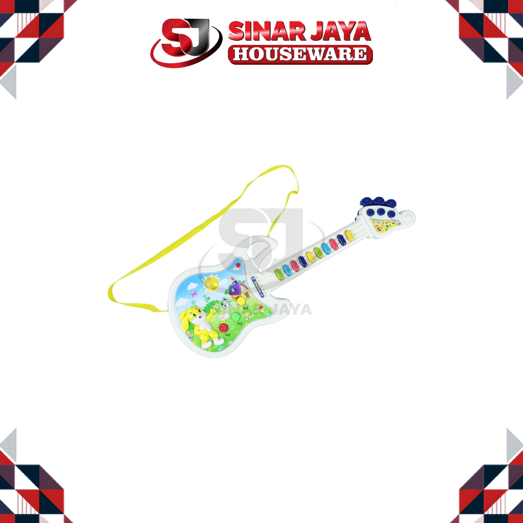 MAINAN ELC GUITAR 726 TDT/ FUNNY GUITAR 726 MAINAN ANAK GITAR/ MAINAN ANAK GITAR Plastik