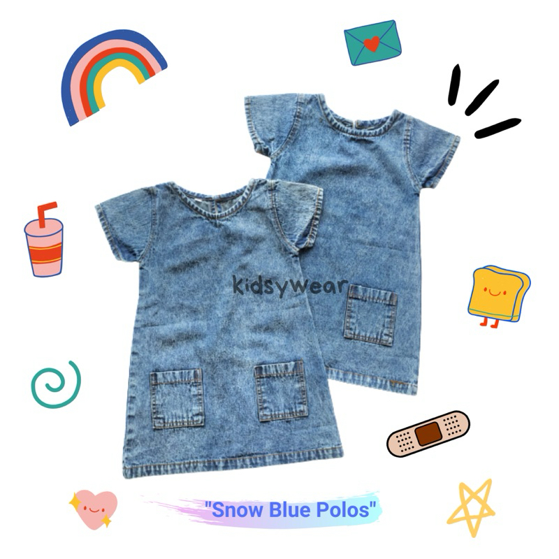 Dress Jeans Anak Perempuan / Dress Anak / Jeans Anak / Tunik