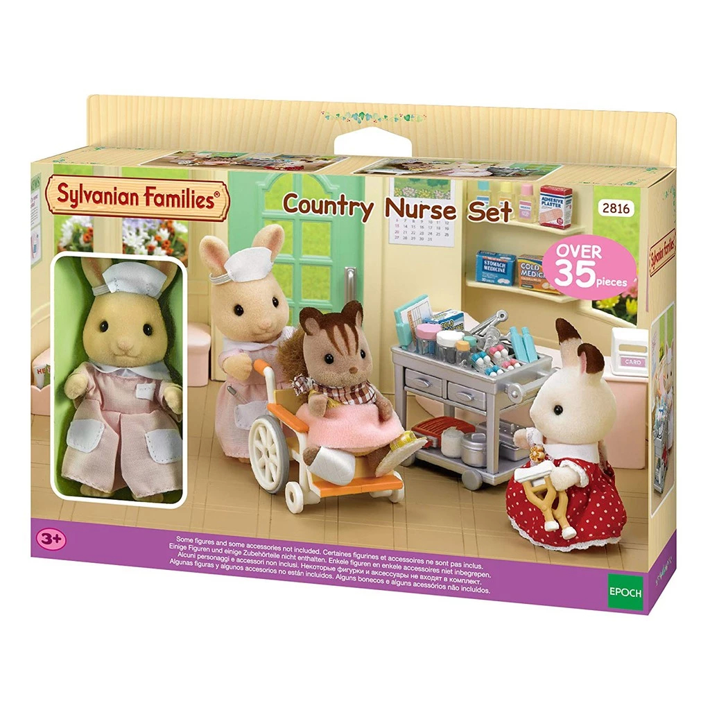 Mainan Koleksi Sylvanian Families Country Nurse Set
