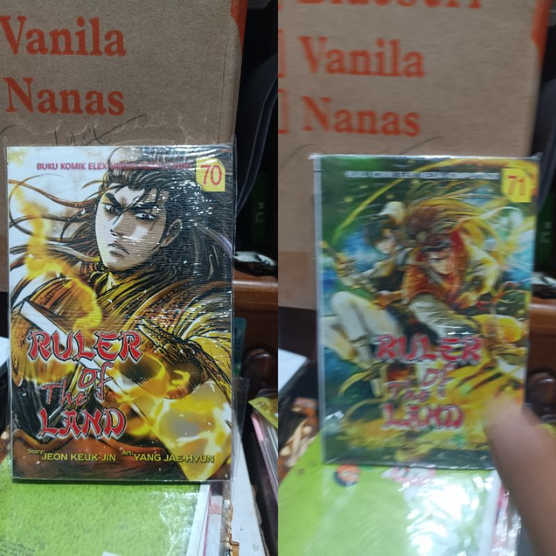 Komik ruler of the land 70,71 segel / komik ruler of the land vol 70,71 segel