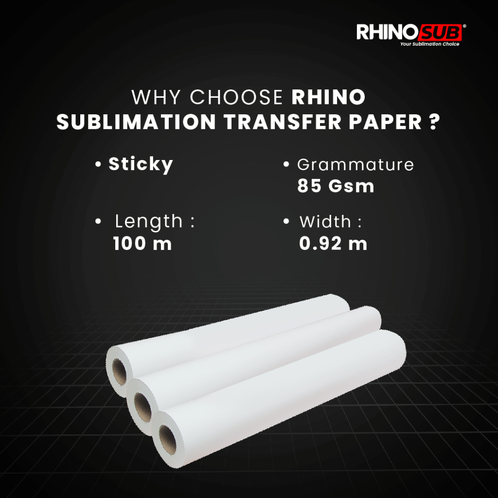 

HJK Rhinoflex Paper Sublim 85 Gsm Sticky