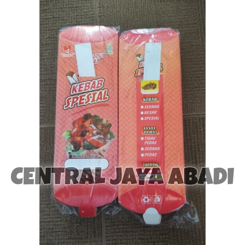 

KEMASAN KEBAB TARIKAN IVORI PUTIH 24.5 × 9.5 CM JUMBO TEBAL HIGH QUALITY PRODUK TERBARU | KOTAK KEBAB KEKINIAN | DUS KEBAB VIRAL TIKTOK | KEMASAN KEBAB | BOX KEBAB MURAH | TOKO FROZEN FOOD KEBAB OFFICIAL | CENTRAL JAYA ABADI 251577