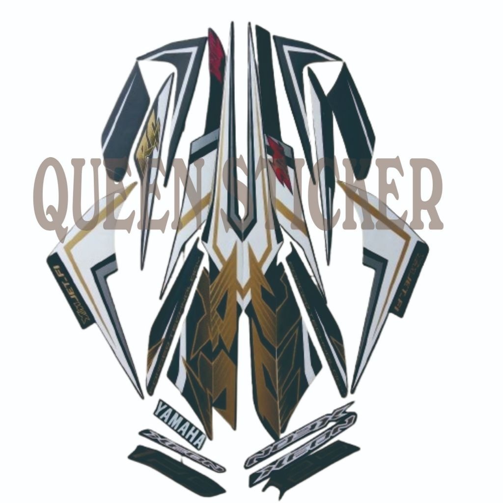 STICKER STRIPPING LIST BODY STANDART YAMAHA XEON RC 2014