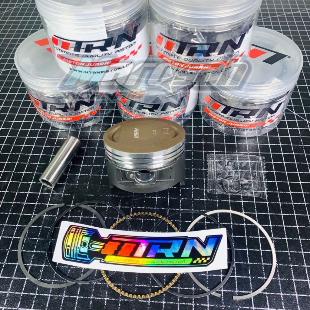 PISTON TIGER MITRON X 65,5 PIN 15 TIGER GL MP PISTON MITRON OVERSIZE 200 PIN 15 MARQSAH NGANA18