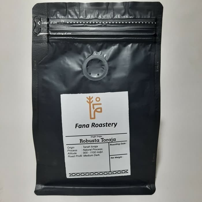 

Bubuk Biji Kopi Robusta Toraja Natural 250gram