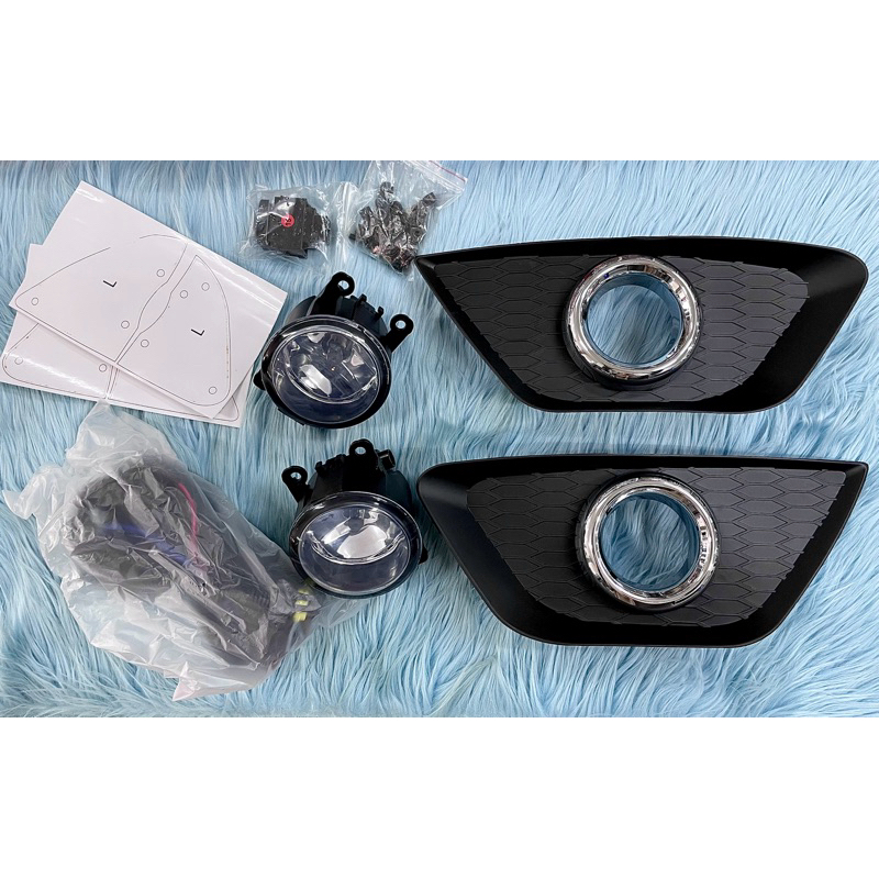 FOG LAMP LAMPU KABUT MOBIL DATSUN GO FULLSET