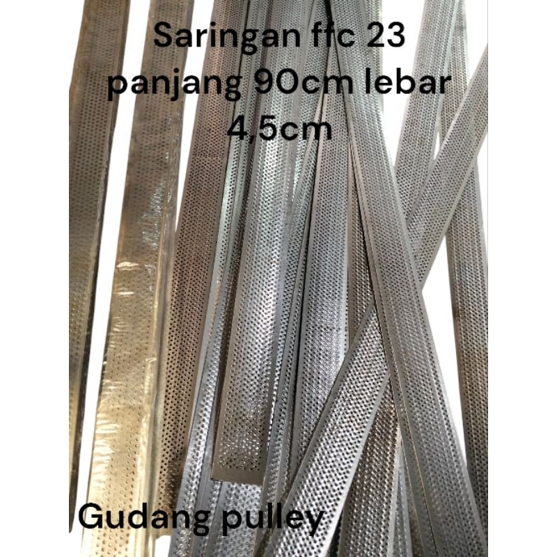 saringan dismil ffc23 ffc 23 lobang 0,3/0,4/0,5/0,8/1/ 1½/2/3/4/5/6/7/8 ( MM ) mesin dismil ffc23