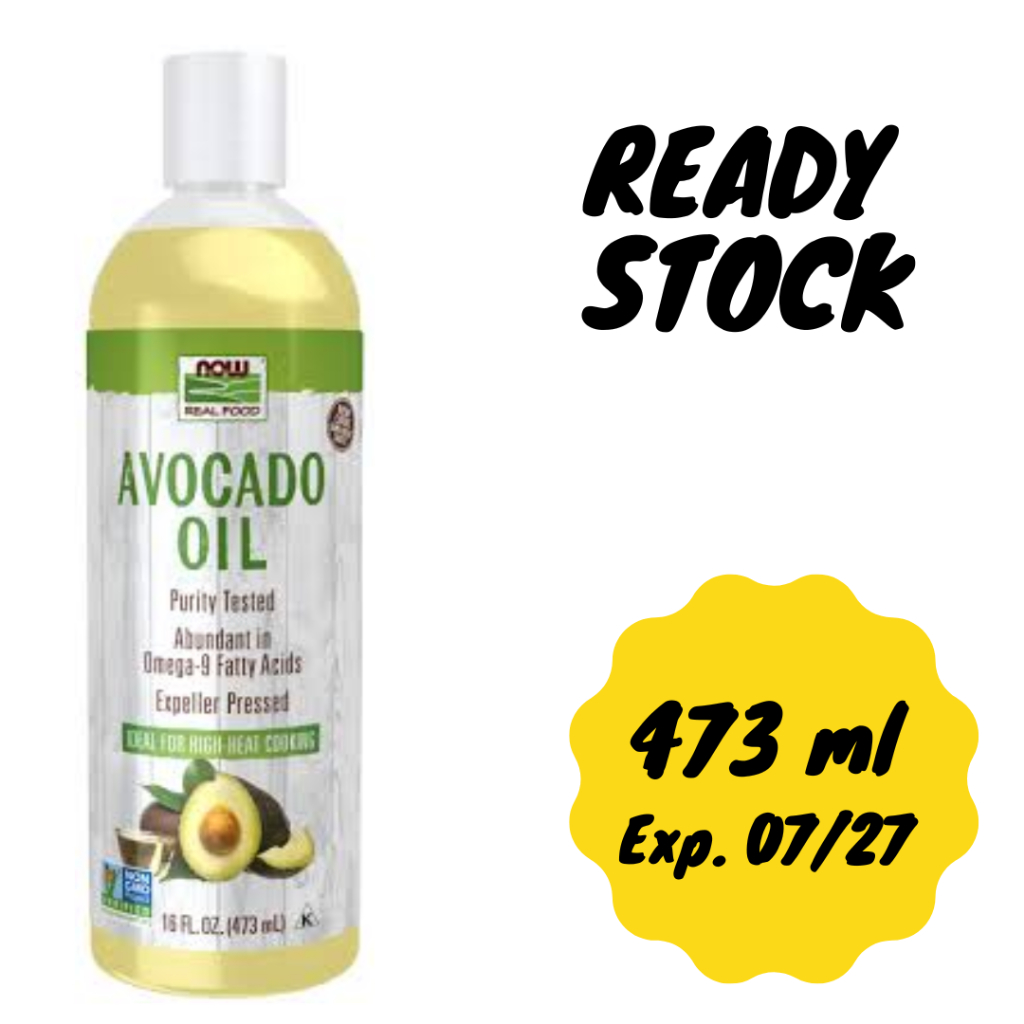 

Minyak Alpukat Now Real Food Avocado Cooking Oil 473 ml