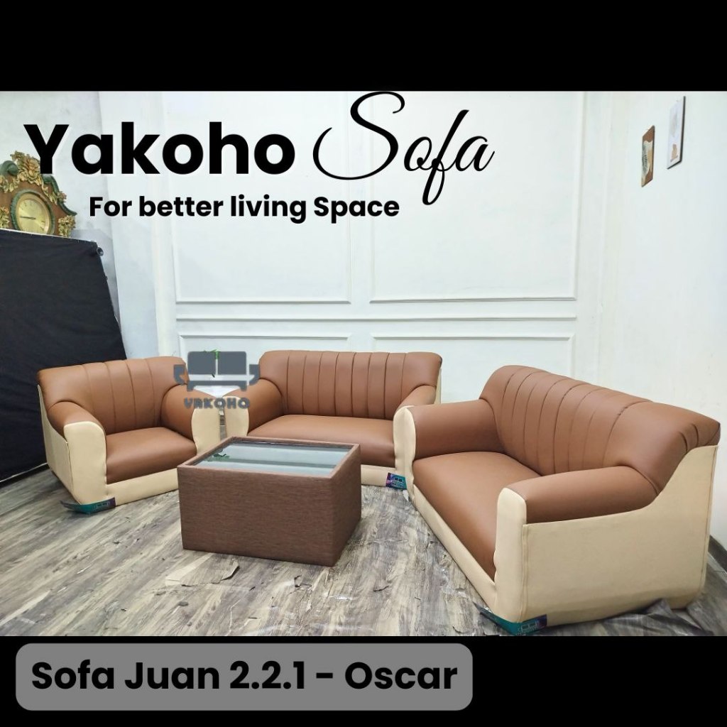 Sofa Minimalis 221 Retro / Bludru Yakoho Juan Oscar