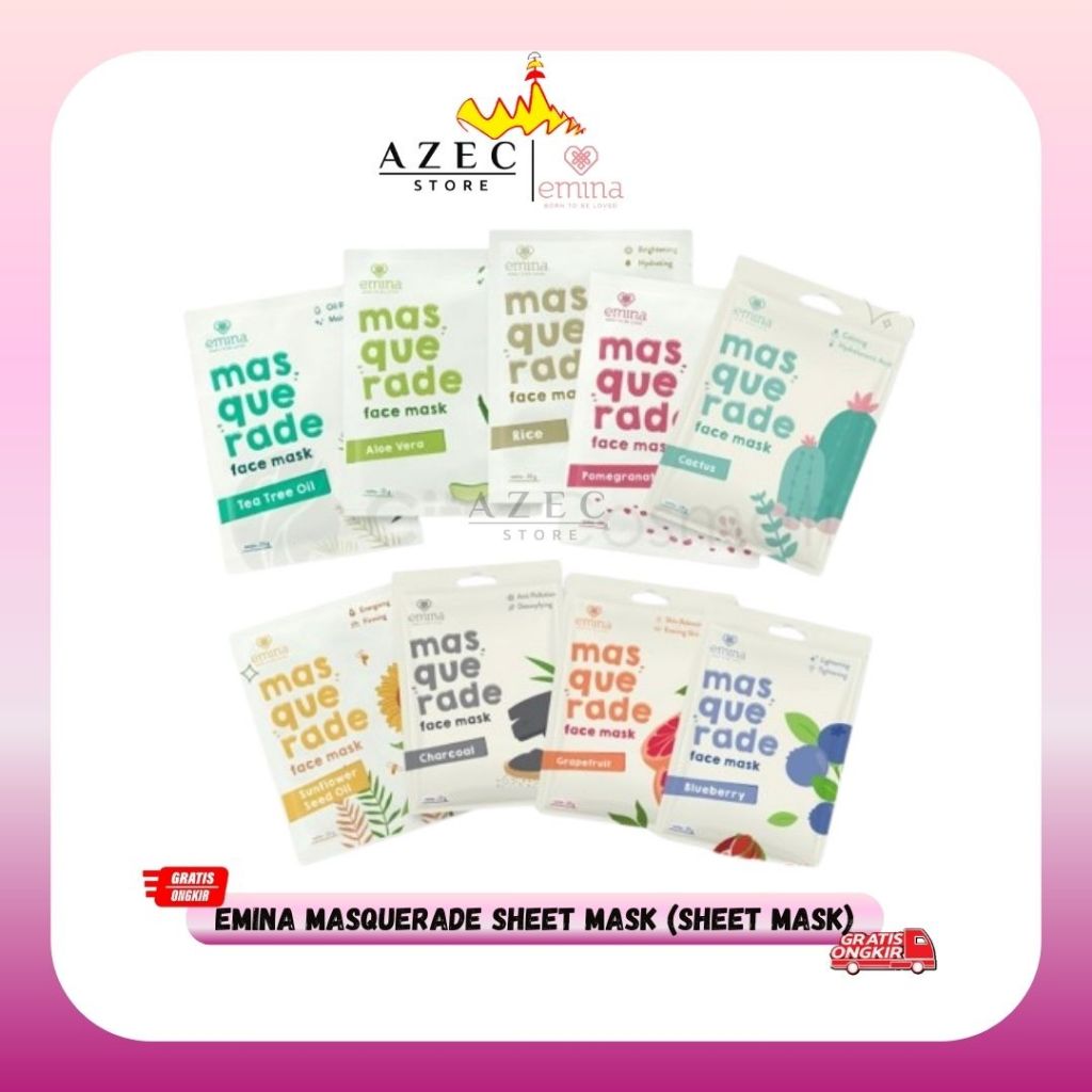 EMINA MASQUERADE SHEET MASK (Sheet Mask)