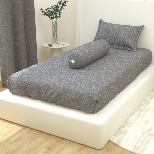 Adela Sprei Embos STATUE T30 cm - Sprei Tanpa Bedcover