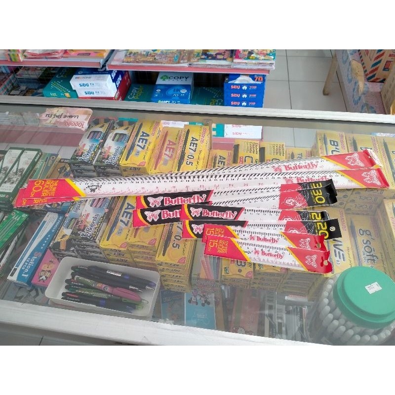 

penggaris butterfly 60cm