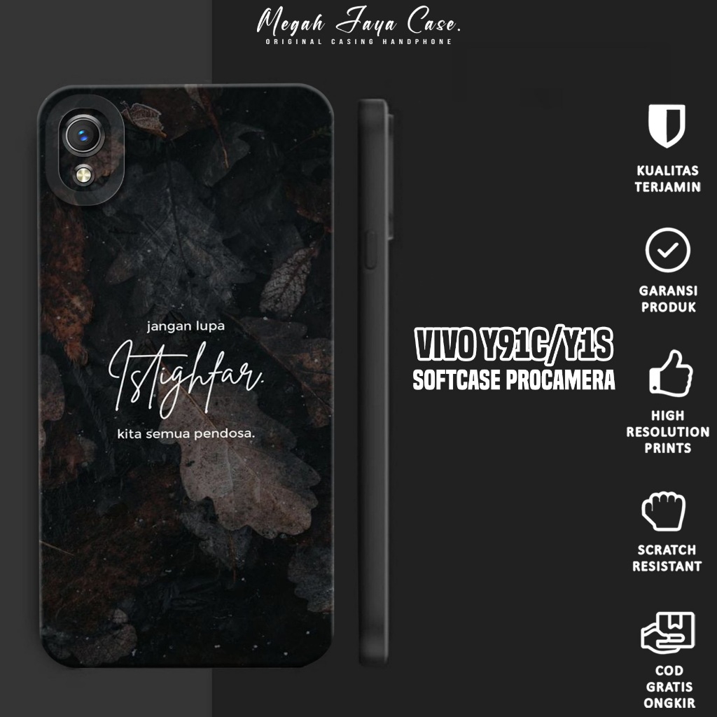 Softcase Hp VIVO Y91C / VIVO Y1S - Case VIVO Y1S / VIVO Y91C Motif QUOTES - Silikon Hp VIVO Y91C - S