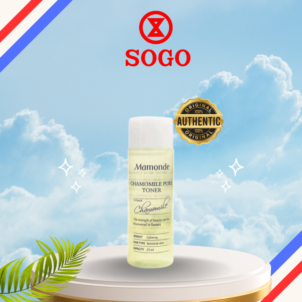 Mamonde Chamomile Pure Toner 25ml Original Exp 2026 Toner Wajah