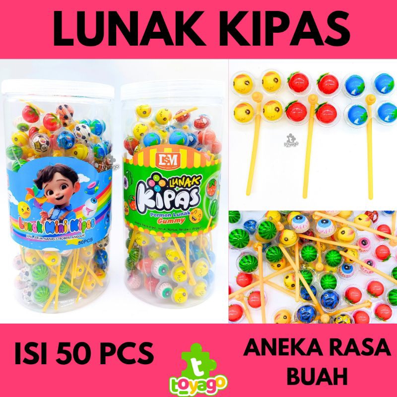 

DSM LUNAK MINI KIPAS TOPLES ISI 50 PCS GROSIR MURAH