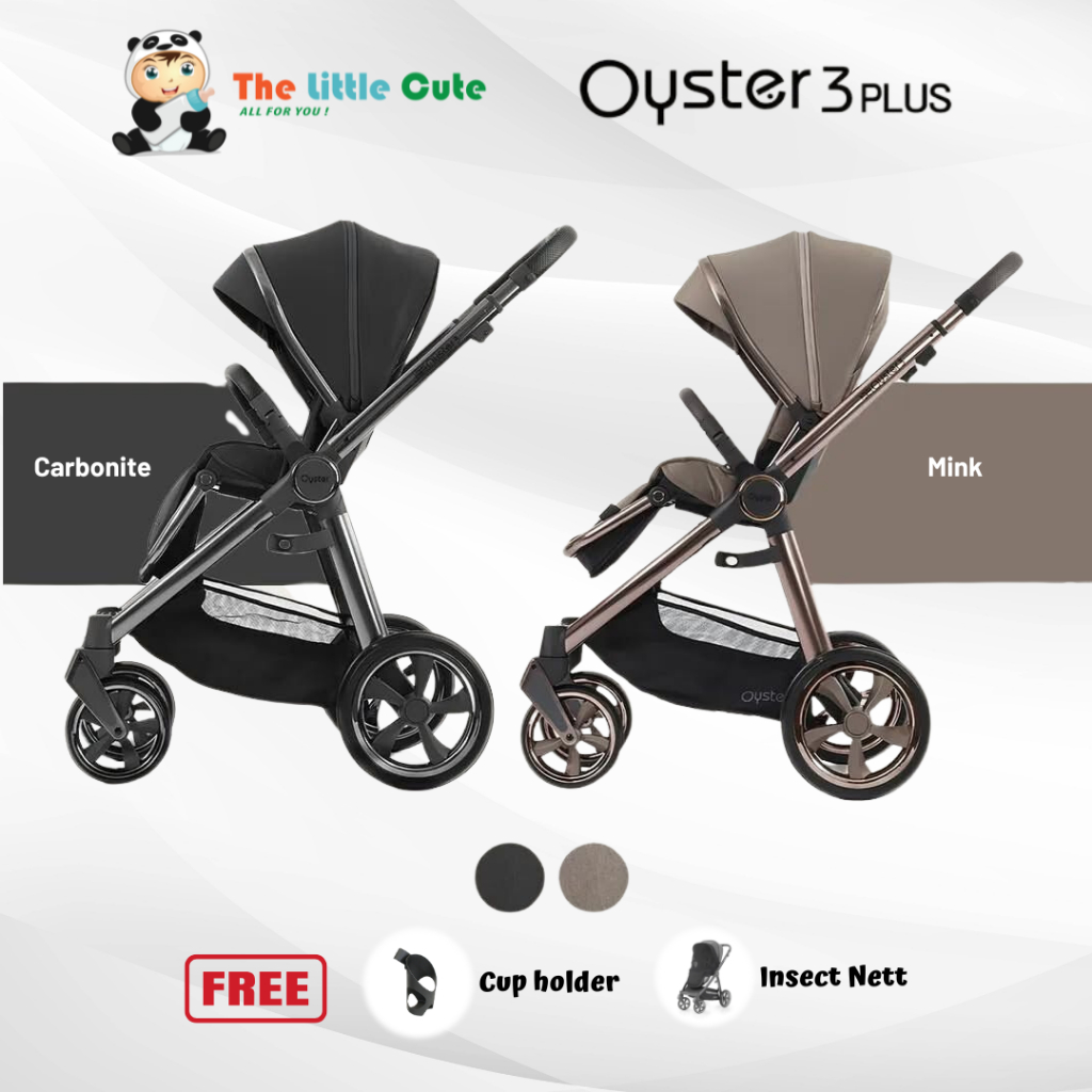 Oyster 3 Plus Stroller Bayi Stroller Anak Kereta Dorong Bayi