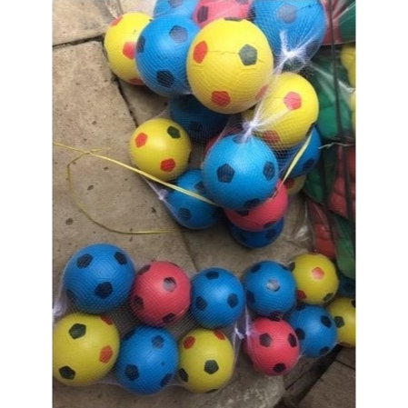 BOLA PLASTIK BESAR/ BOLA PLASTIK MURAH 6PCS/ BOLA MAINAN ANAK-ANAK/ BOLA SEPAK MURAH