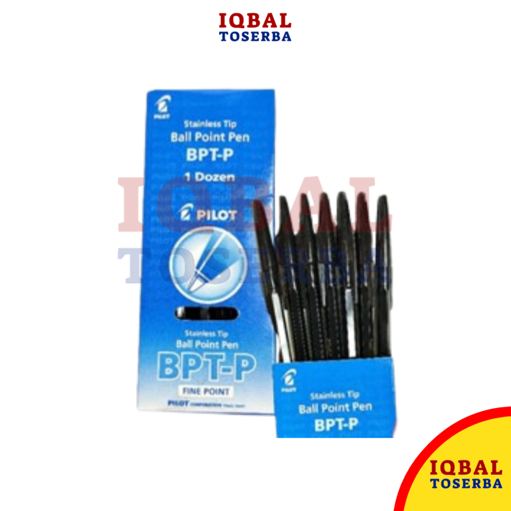 

PULPEN PILOT/STAINLESS TIP BALPOINT PEN/PEN PILOT ECER 1PCS MURAH/ATK