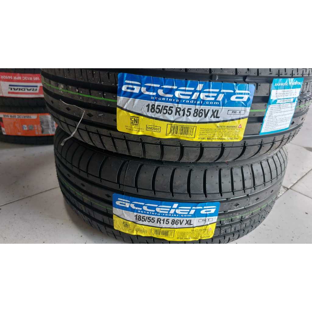 Ban Mobil Accelera 185/55 R15 PHI-R 185/55 R15 185 55 15 Brio RS Tubeless 185/55/15 Brio RS