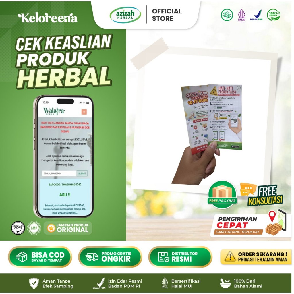 

GIFT NOT FOR SALE ( JANGAN DI BELI ) Brosur cek keaslian produk BIO SQUALENE untuk mengecek keaslian produk HERBAL