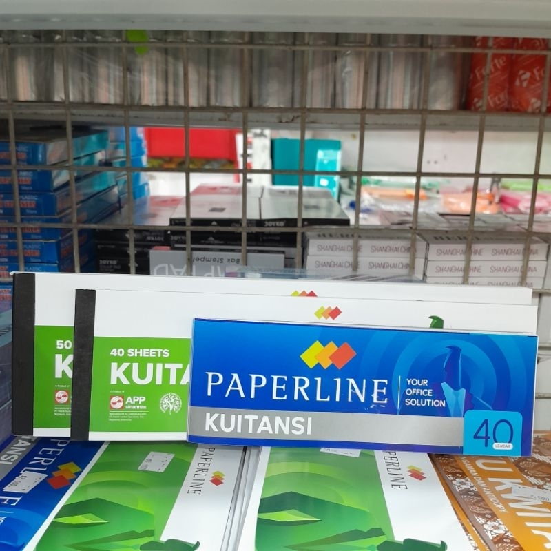 

Buku Kuitansi Kecil dan Sedang Paperline