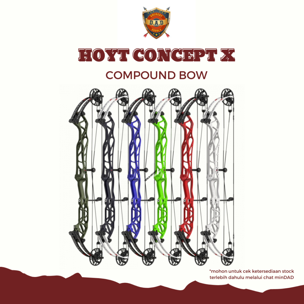 HOYT CONCEPT X - COMPOUND BOW / CONCEPT X 37 / 40 RH