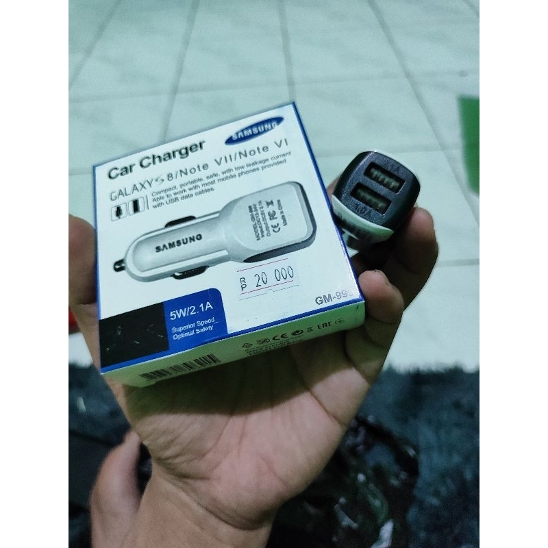 PORT SAMSUNG CHARGER HP UNTUK DI MOBIL/MOTOR