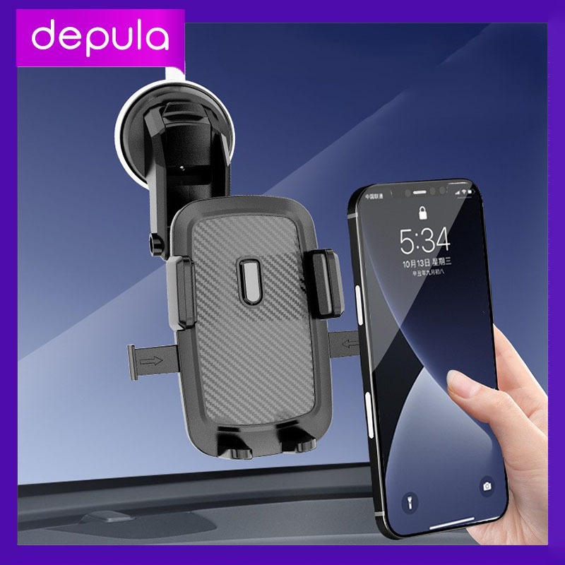 Holder hp Mobil Phone Holder Mobil Otomatis 360 Derajat Universal Tempat Hp Di Mobil