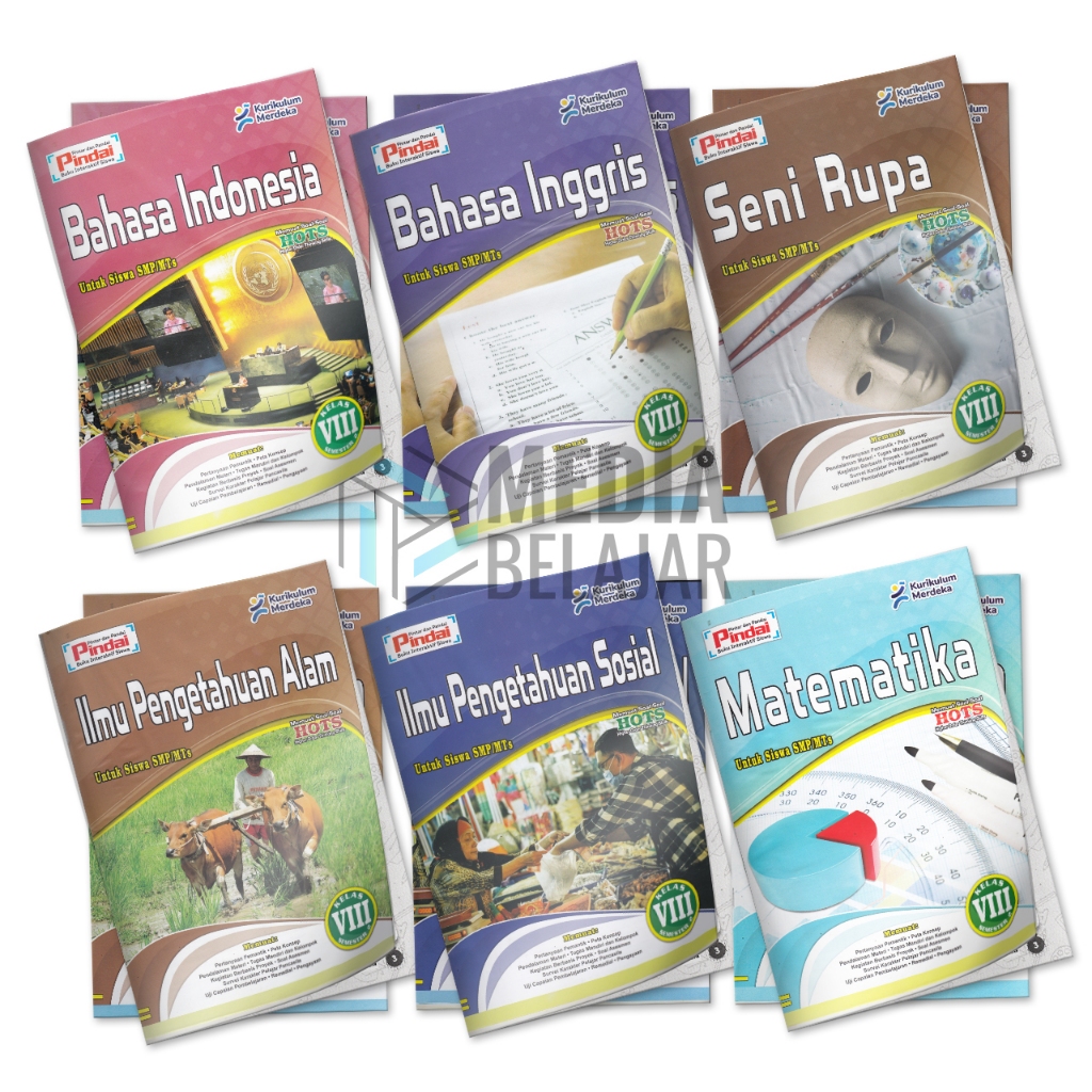 LKS Kurikulum Merdeka SMP Kelas 8 Arya Duta Semester 1 dan 2 PINDAI