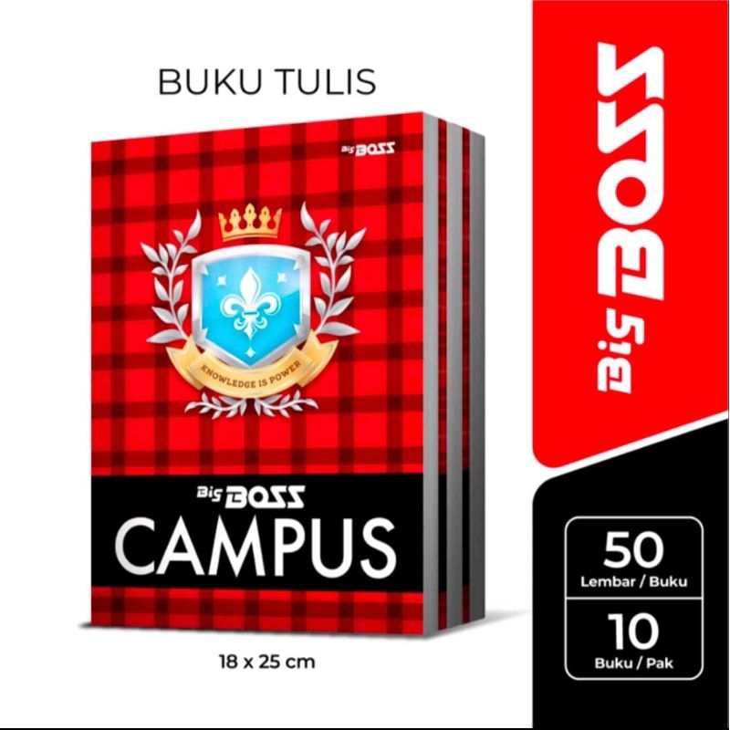 

BUKU TULIS 50 LEMBAR BIGBOSS