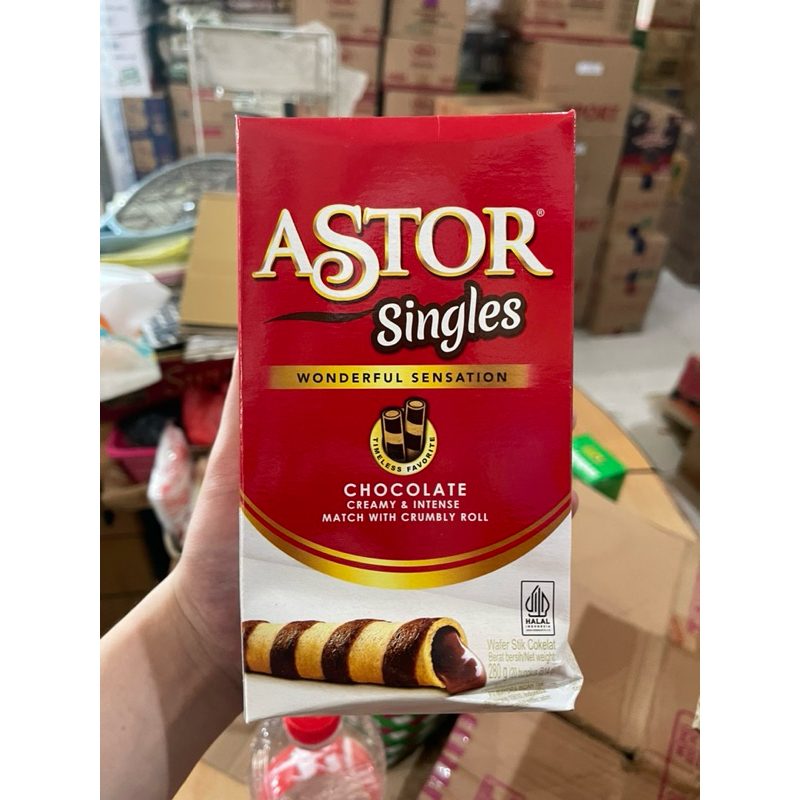 

WAFER ASTOR COKLAT / KTK / isi 20 bks